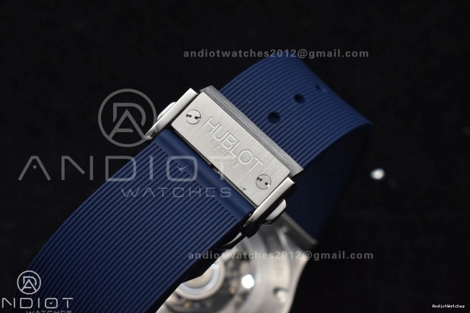 On Best Edition Strap HBF 1:1 Blue Dial 537 Packable Fusion Blue A 42mm Gummy SS 0727